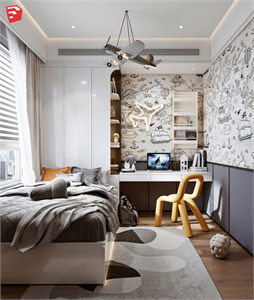 Children Room Scenes Skp FIles 